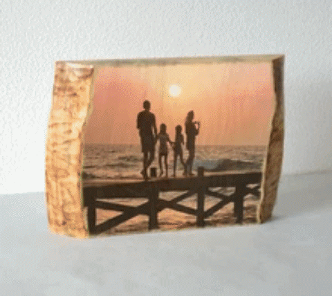 Surprise your loved one with the best gift ever! WoodenHouseArt.com offers you to get a Wood Photo printed with the fondest of memories.