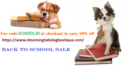 We have the designers you are looking for!  Puppy Angel, Wooflink, Fabdog and Hello Doggie to name a few.  We have styles for every size pooch…from Great Danes to Chihuahuas. Use code SCHOOL30 at checkout to save 30% off of everything..https://www.bloomingtailsdogboutique.com/
#bloomingtailsdogboutique #sale #shoplocal #lovedogs #dogsifinstagram