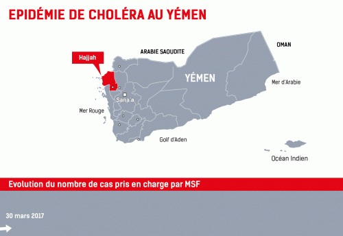 Épidémie de choléra au Yémen MAJ au 31 mai