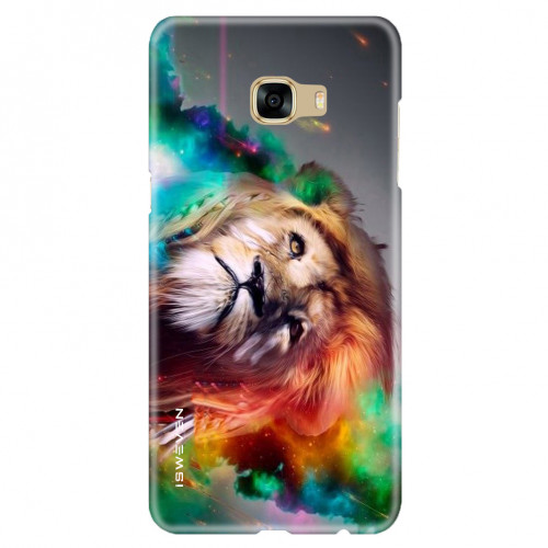 colorful lion