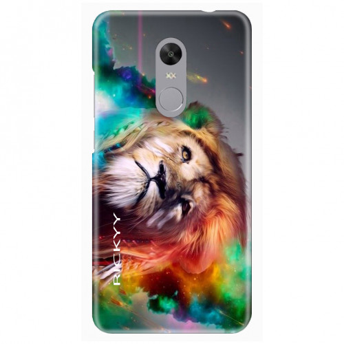 colorful lion