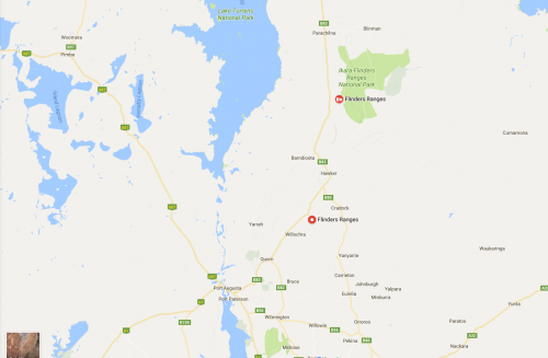 flinders range australia Google Maps