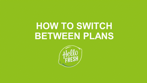 how to switch between plans