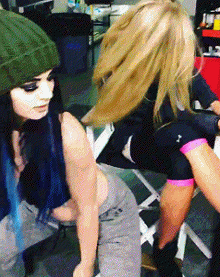 Paige Twerking