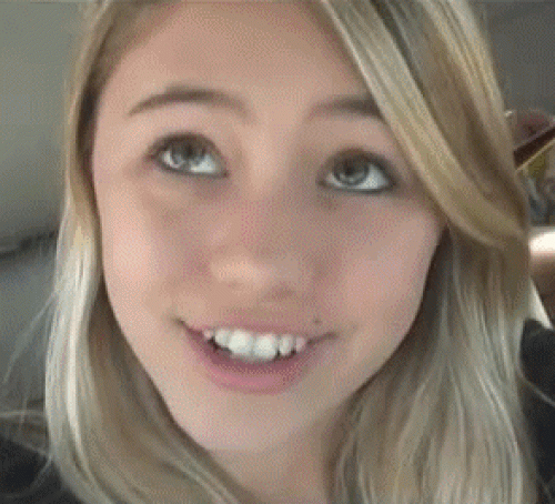 Sexy skinny young teen cumface gif party