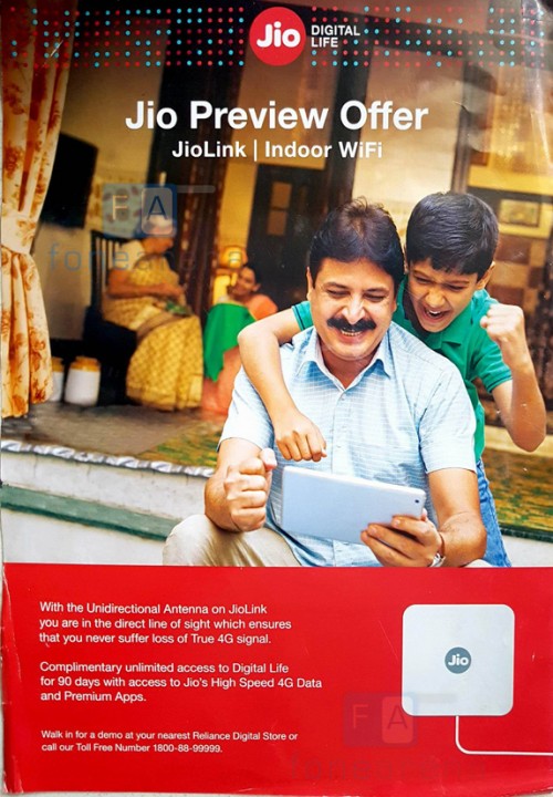 Jiolink wifi jio preview offer