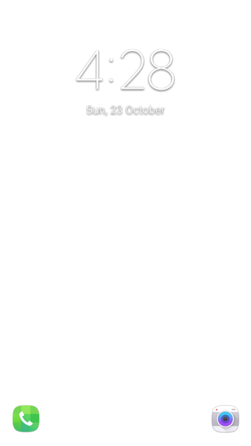 Lockscreen capture port