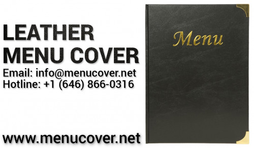 Keep your menu pages clean and safe with the simple investment of menu covers.

http://bit.ly/2DdA5zu