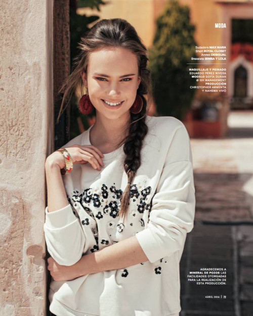 Sofia Duran : Fernanda Magazine - March 2016
