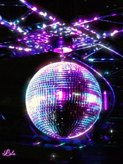 shinny disco ball