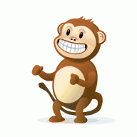 Skype monkey gif