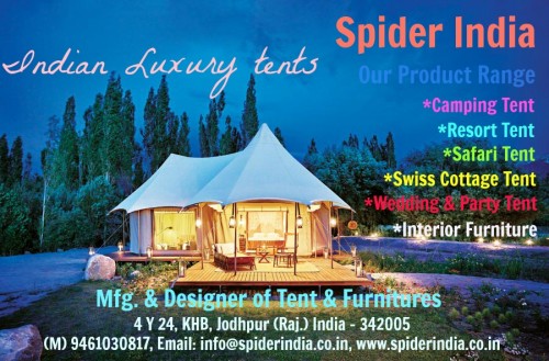 spider India luxury tent 01
